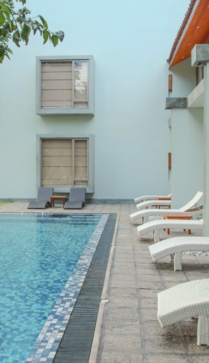 The pool at Ona Garden Villa