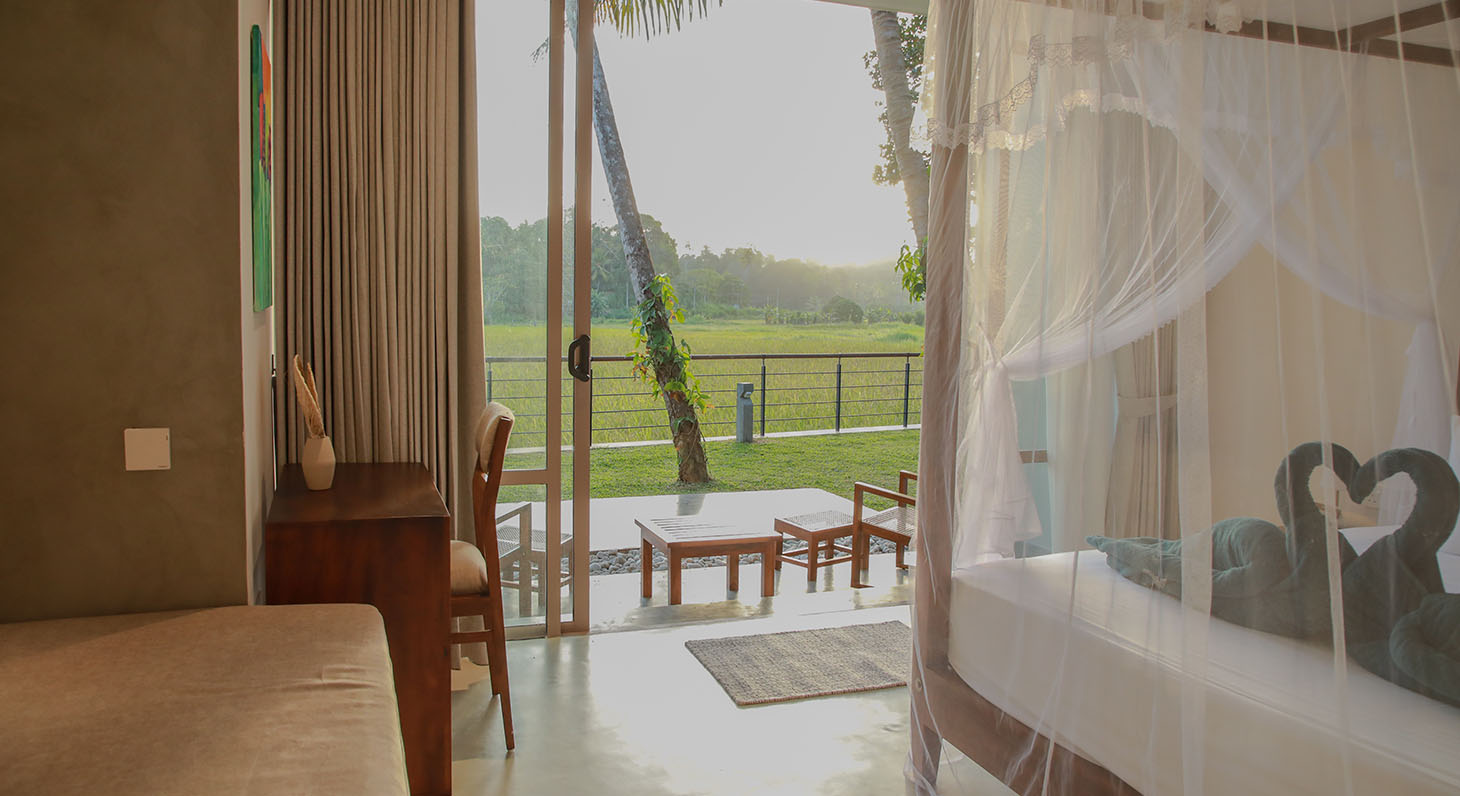 Araliya Deluxe room view at Ona Garden Villa