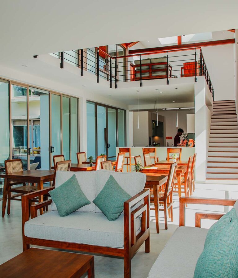 Spacious living space at Ona Garden Villa